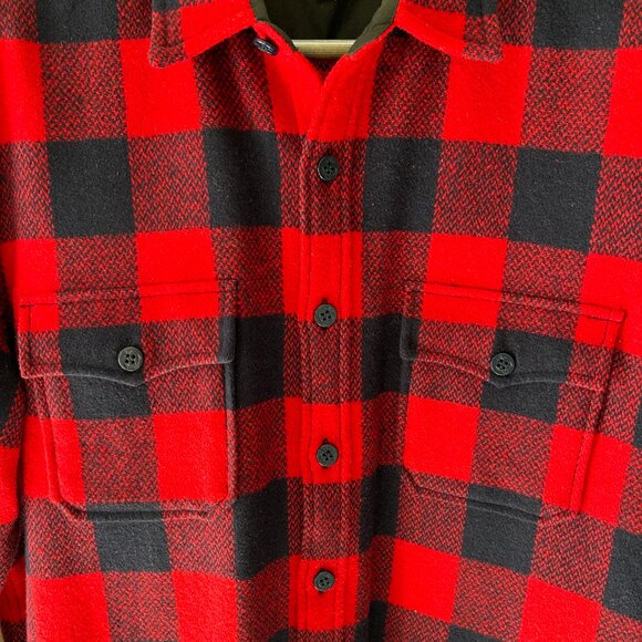 J. Crew Wallace & Barnes Heavyweight Wool Work Shirt/Jacket - MINT! - Picture 2 of 7